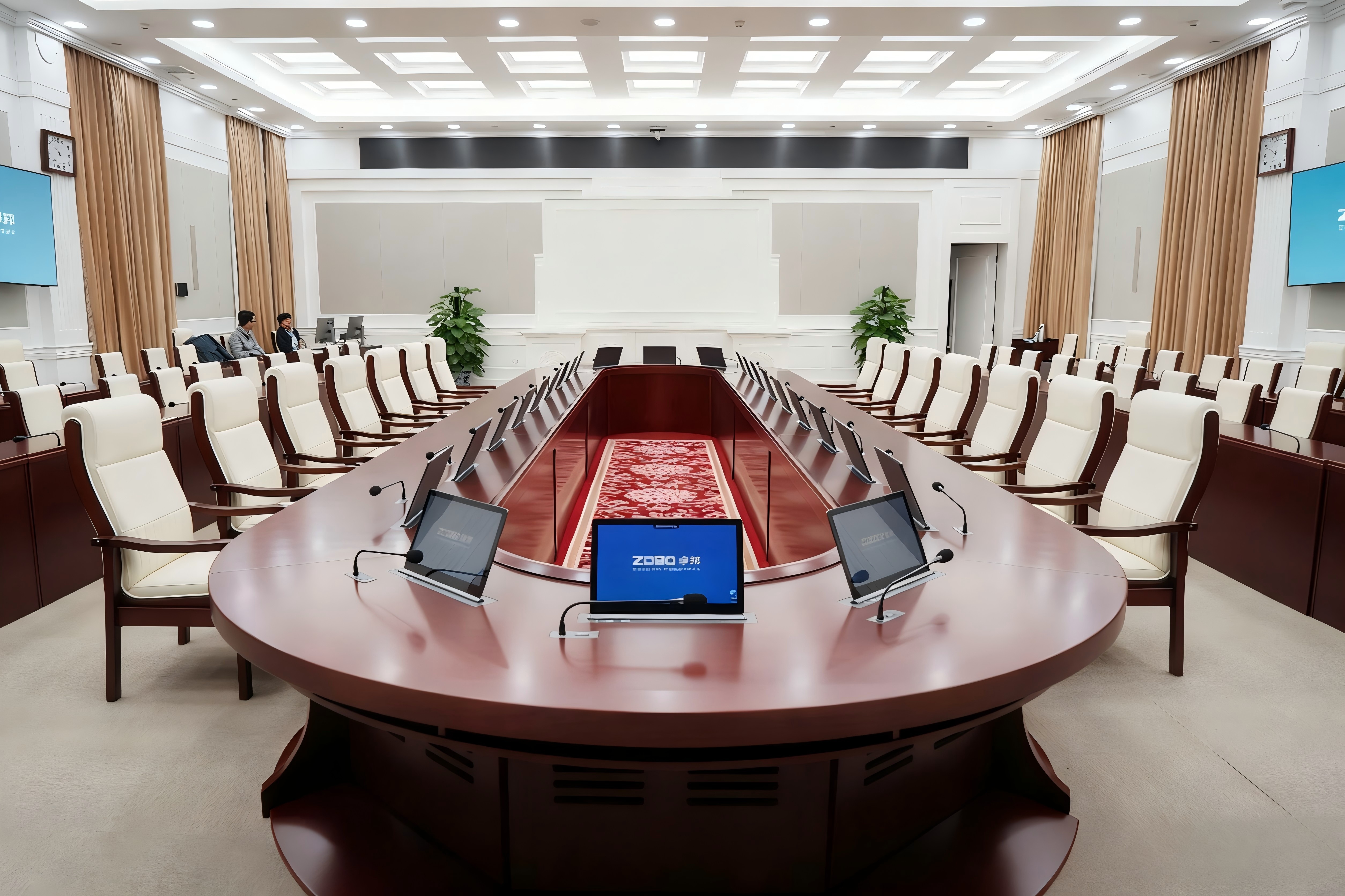 无纸化会议系统_会议室草莓视频黄色APP设备_会议室扩声系统设备-ZOBO草莓污视频下载案例-北京市丰台区应急指挥中心