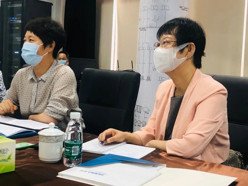 区委统战部和九三学社区工委、民营经济代表人士莅临草莓污视频下载开展谈心活动
