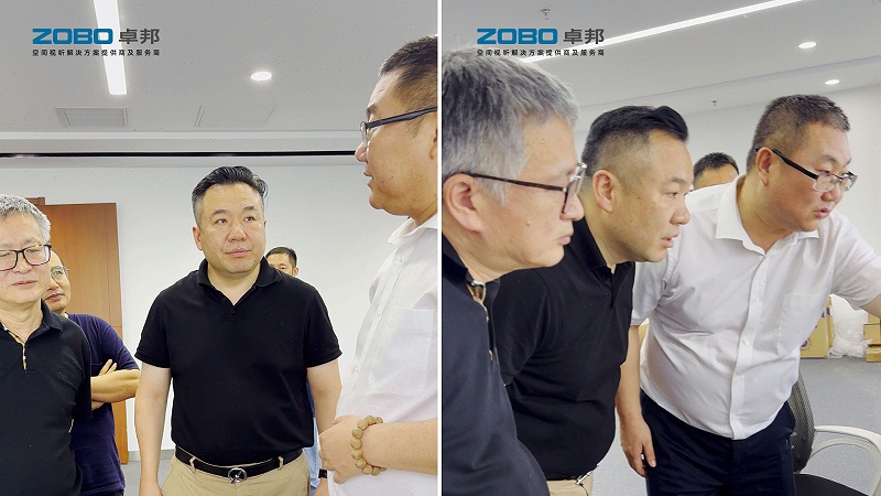 ZOBO草莓污视频下载张新峰与协会领导走访中建电子信息技术有限公司，共商发展大计