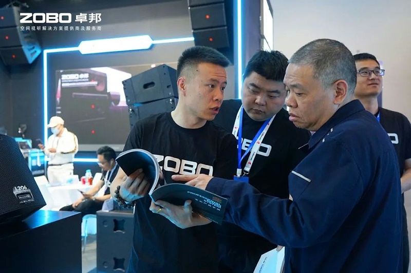 4聚焦展会盛况丨北京infocomm展 ZOBO草莓污视频下载展会天 热度依旧不减 好评如潮
