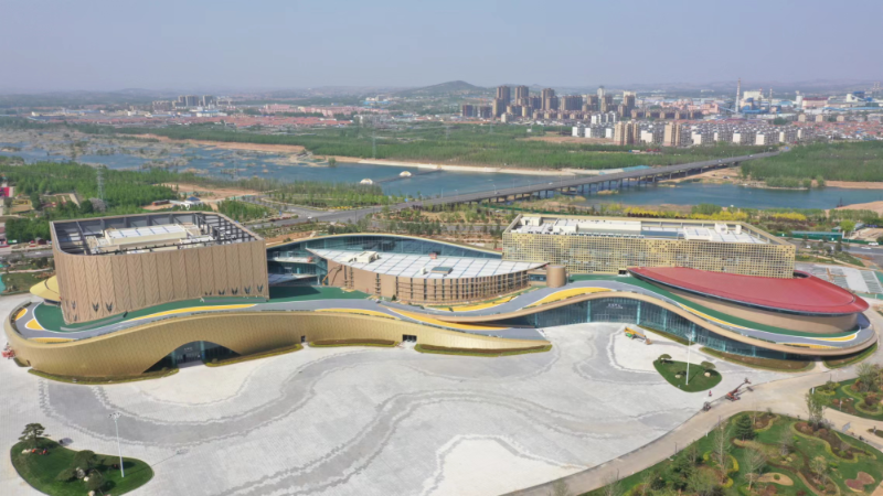 喜报!助力荣获年度建设工程鲁班奖丨PRS草莓视频黄色APP品牌为沂水县市民文化艺术提供空间视听解决方案